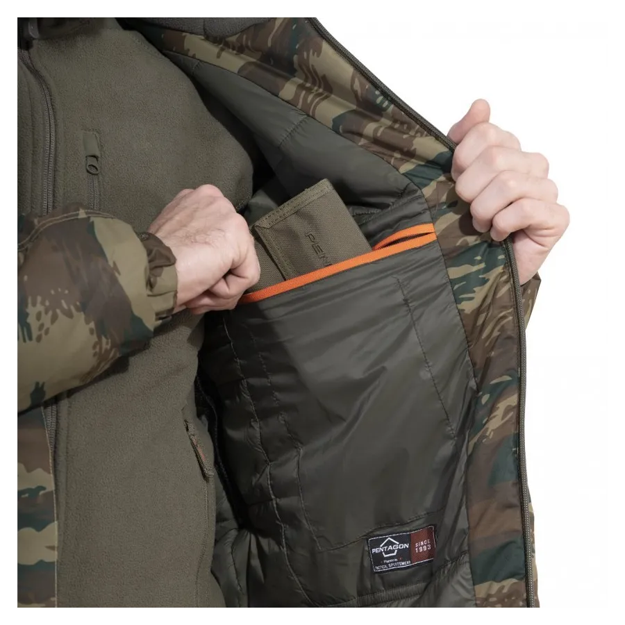 Τζάκετ Παρκά Pentagon Hoplite Parka Greek Camo