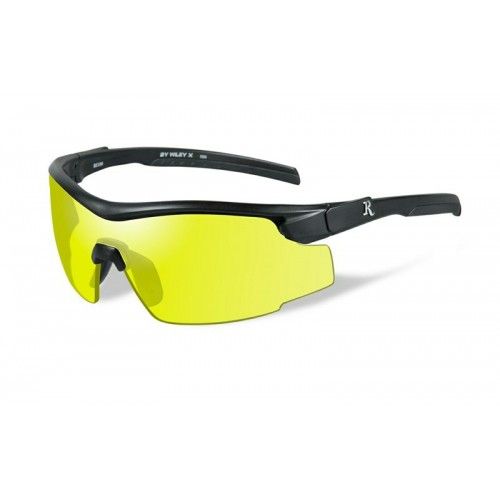 Γυαλιά ηλίου Wiley-X REMINGTON Platinum Male Matte Black w/Yellow