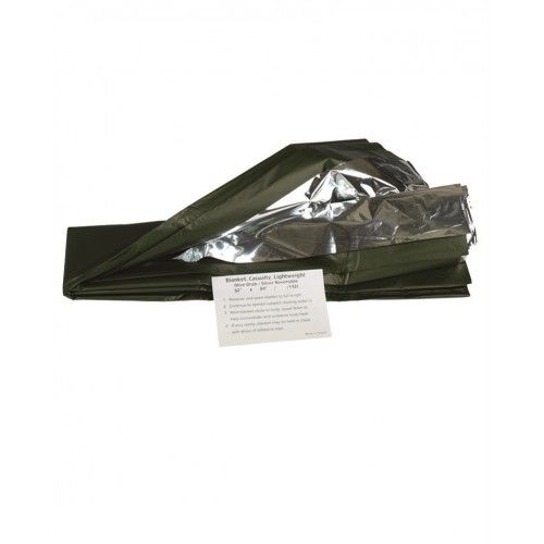Κουβέρτα Επιβίωσης Mil-Tec "OD Silver Survival Blanket"