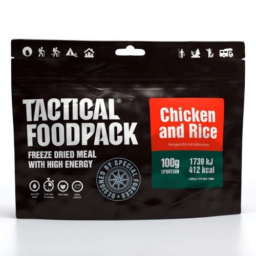 Γεύμα Εκτάκτου Ανάγκης TACTICAL FOODPACK Κοτόπουλο Με Ρύζι