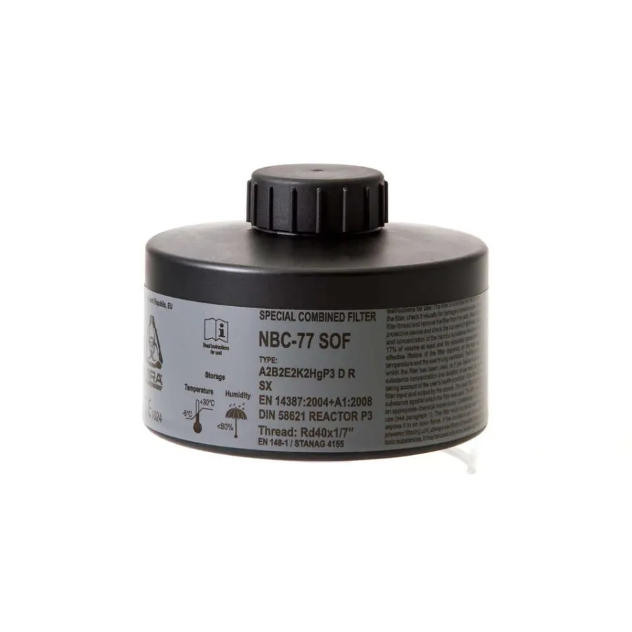 Φίλτρο Μάσκας Αερίων MIRA CBRN Gas Mask Filter NBC-77 SOF 40mm