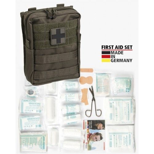 Πλήρες Κιτ Πρώτων Βοηθειών "43-Piece First Aid Set Leina" Large