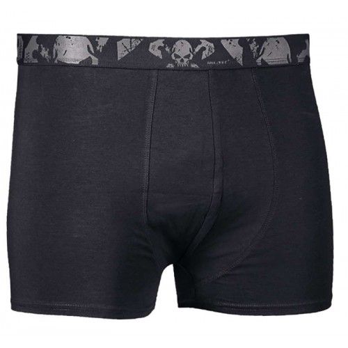 Εσώρουχο Mil-Tec Black Boxer Shorts Skull 2 Pack