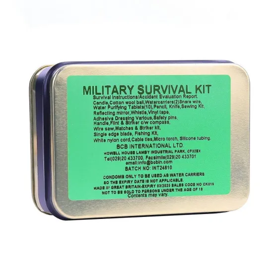 Κιτ Επιβίωσης BCB Military Survival Kit