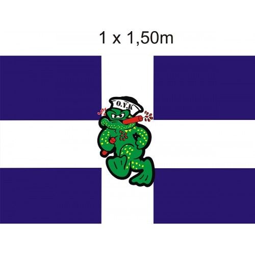 Σημαία με Έμβλημα Βάτραχο O.Y.K