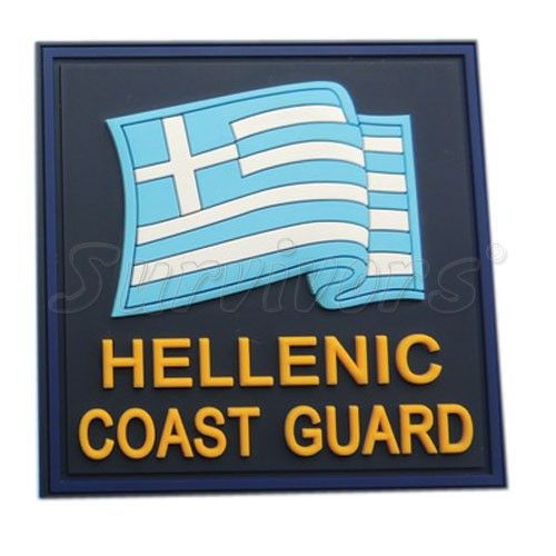 Σήμα Λιμενικού 3D - Ελληνική Σημαία Hellenic Coast Guard