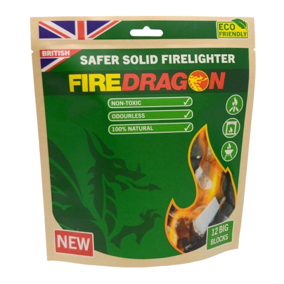 Ταμπλέτες Στερεού Καυσίμου Fire Dragon Solid Fuel - 12 τεμχ
