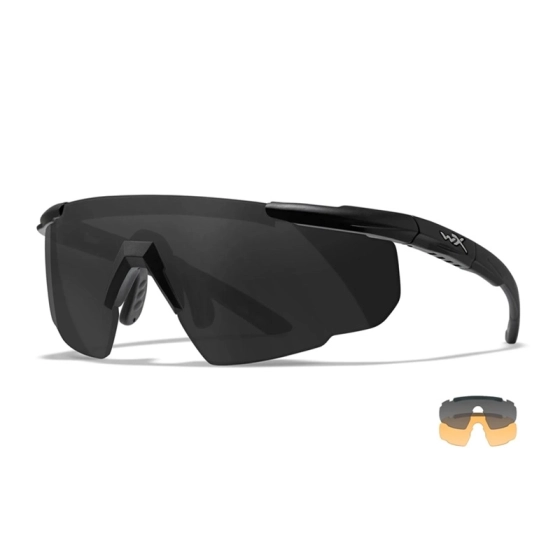 Αντιβαλλιστικά Γυαλιά Wiley X Saber AD Smoke/Light Rust Matte Black Frame