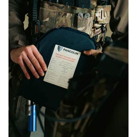 Εύκαμπτη Αντιβαλλιστική Πλάκα Pangolin NIJ 4 VPAM 10 Flexible Ballistic Plate Stand Alone
