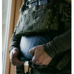 Εύκαμπτη Αντιβαλλιστική Πλάκα Pangolin NIJ 4 VPAM 10 Flexible Ballistic Plate Stand Alone